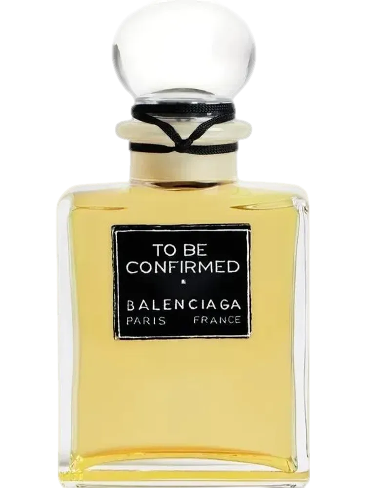 To Be Confirmed by Balenciaga